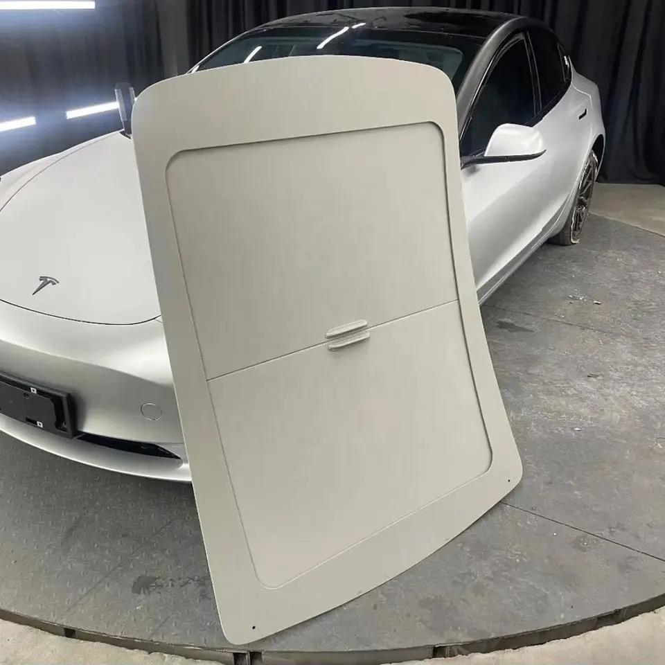 Model 3/ Y Glass Roof Sunshade Panoramic Retractable Sunroof Shade For Tesla Car Accessories