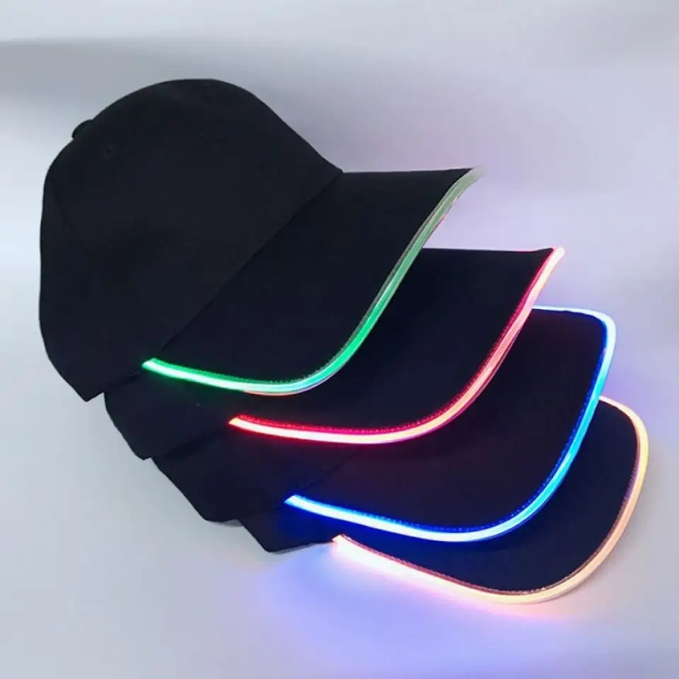 High quality LED Light up led cap