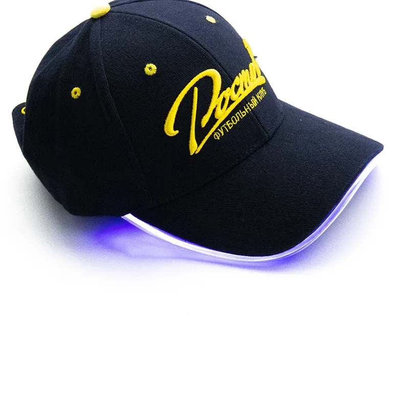 Wholesale Custom Cotton LED Sport Cap