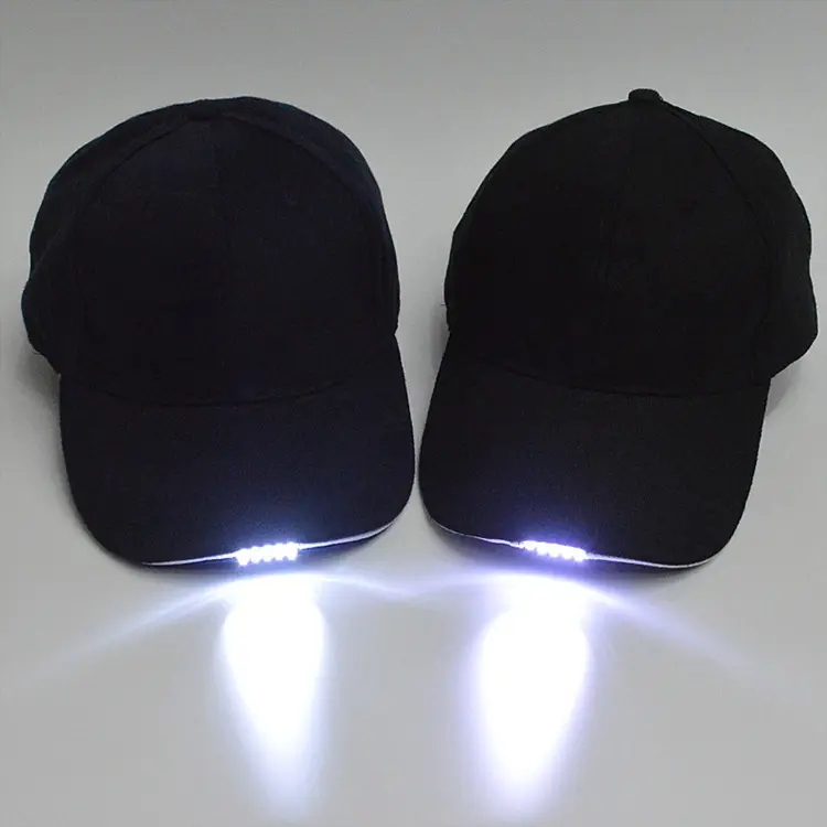 Multifunction led light hat and led baseball cap