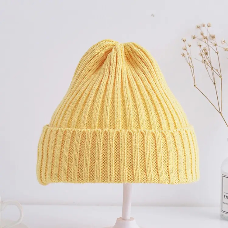 Custom winter knitted cap
