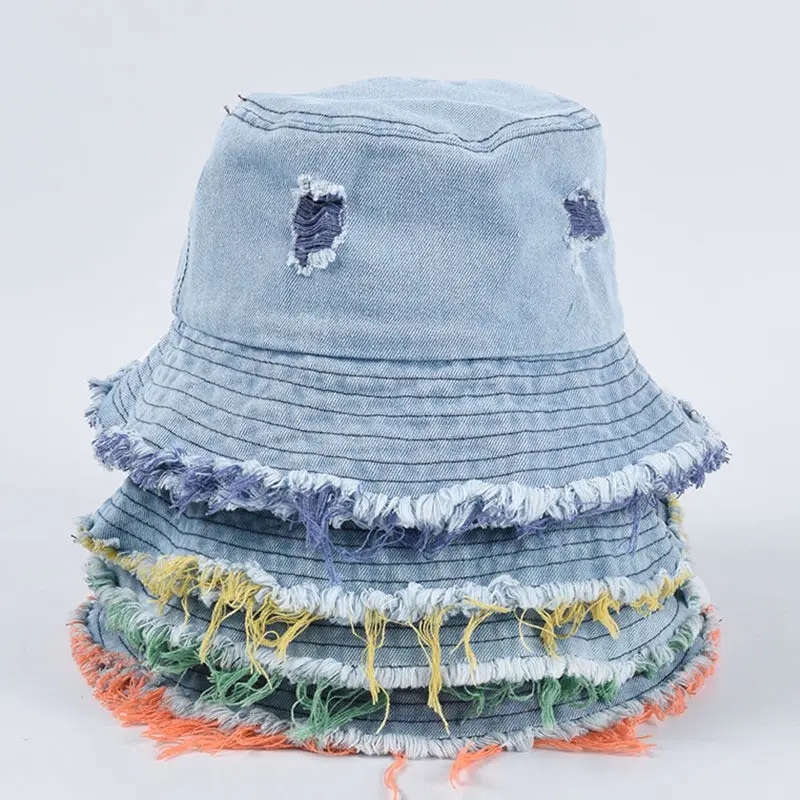 Hot Selling Traveling Fisherman Jeans Bucket Hat