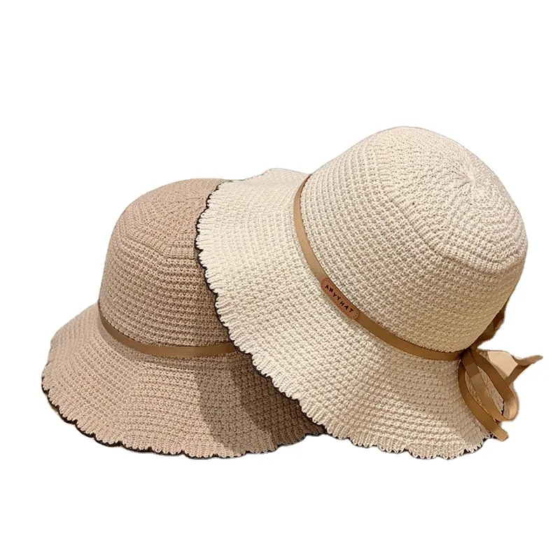 Fashion foldable bow hat
