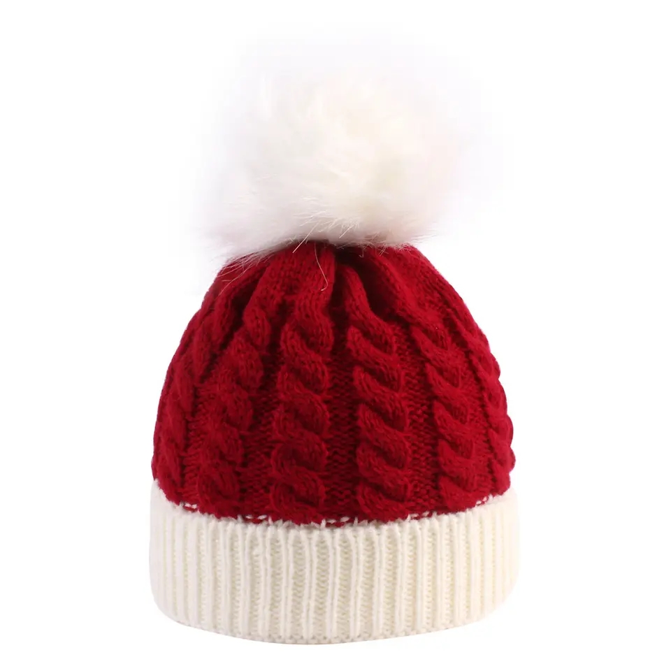 Custom Christmas children's knitted hat