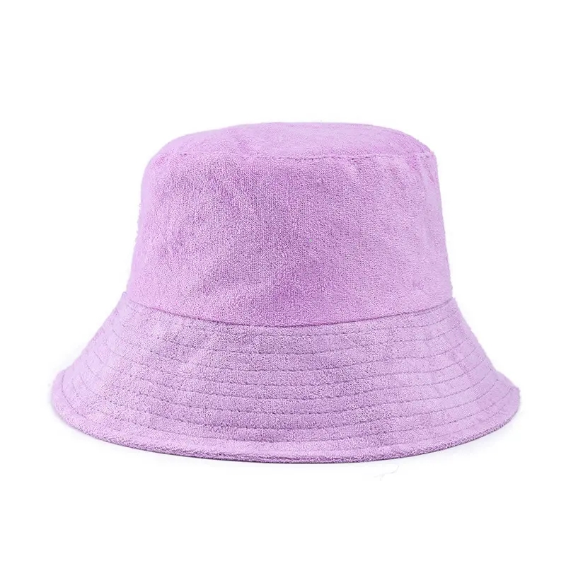 Good quality terry towel bucket hat