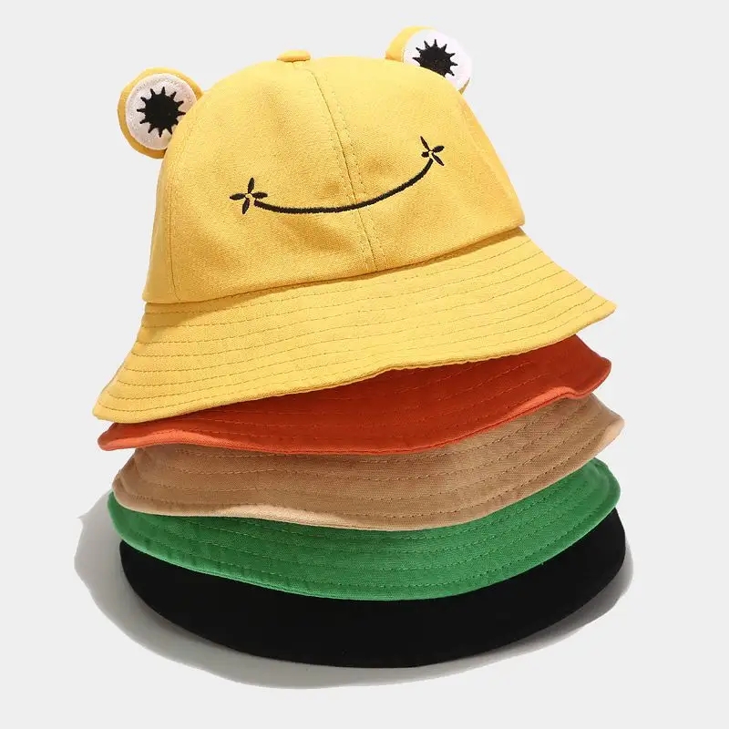 Parent-Kid Frog Bucket Hat