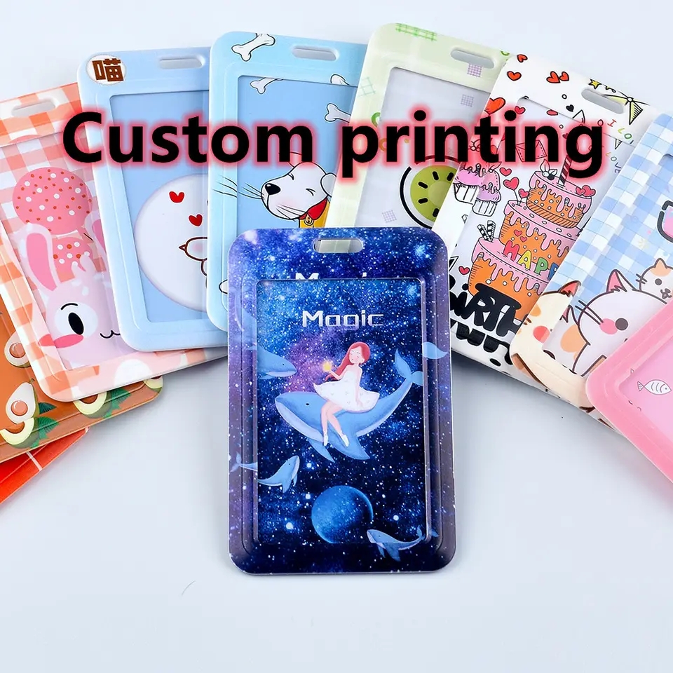 Custom Design Plastic Badge Holder