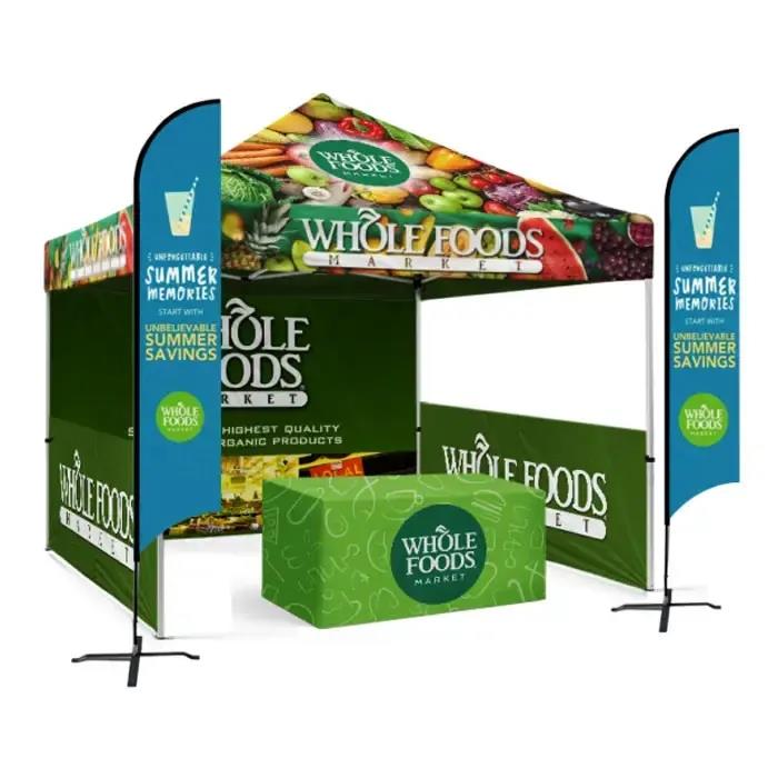 Custom Outdoor Beach Tent Promotion Folding Marquee Tent Commercial Tent for Event