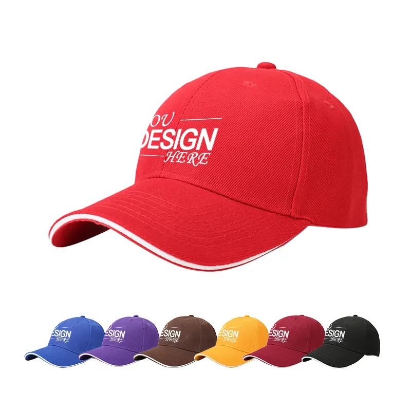 Custom Unisex Baseball Baseball Cap Hat Adjustable Quick Dry Custom Casual Sun Hat Custom Trucker Hat