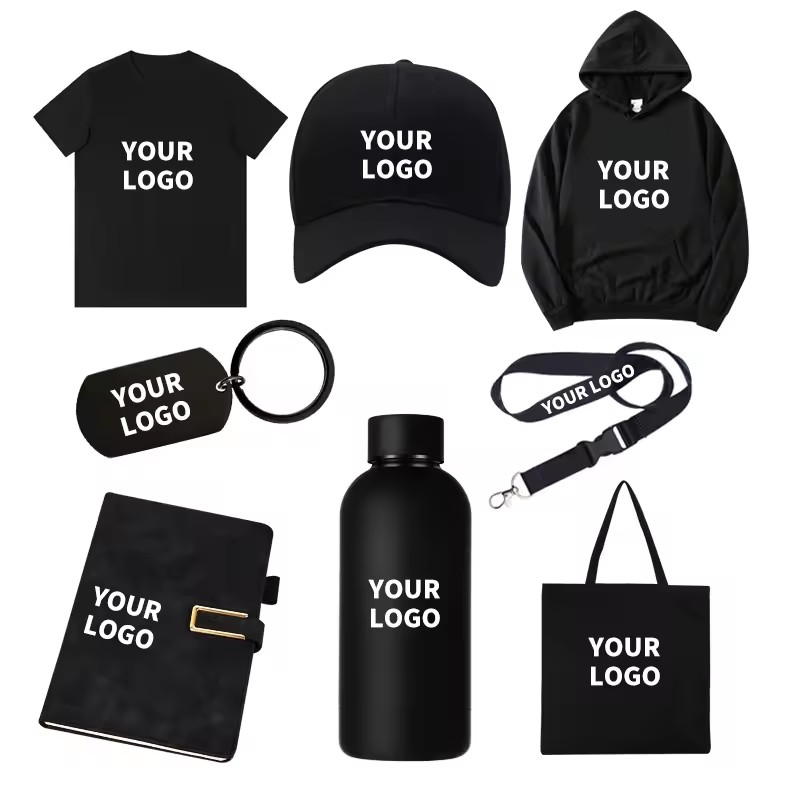2024 Corporate Umbrella Gift Set Custom Tote Bag Promotional Items Advertising Set Printed Logo For Business