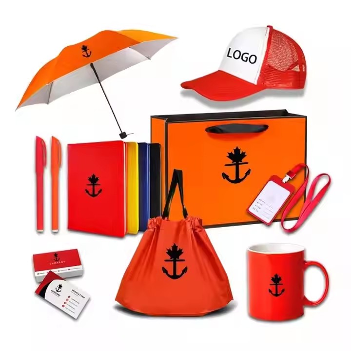 Custom Logo Small Estate Promotional Products Merchandising Business Novelty Promotional Gift Sets Corporate Items For Marketing