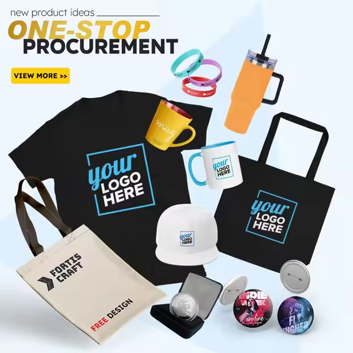 Custom Logo Marketing Items Gift Set Souvenir Merchandise Promotional Office Sports Products for Business