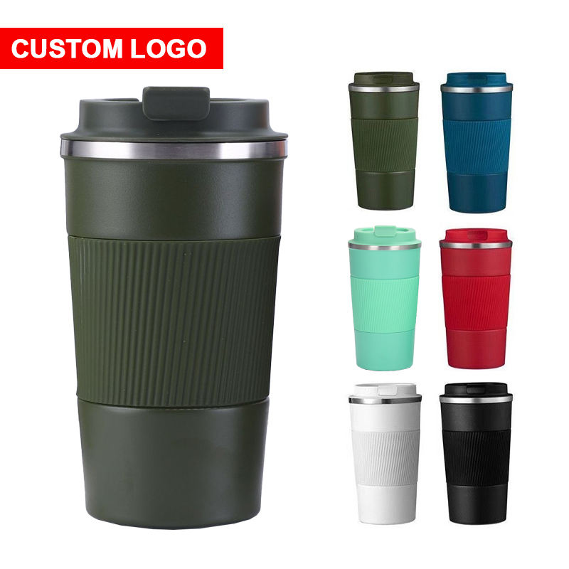 380ml 510ml Leakproof Insulated Silicone Sleeves Cafe Mugs Stainless Steel Coffee Cups Tumbler With Cup Cover Wholesale 380ml 510ml Leakproof Insulated Silicone Sleeves Cafe Mugs Stainless Steel Coffee Cups Tumbler With Cup Cover Wholesale