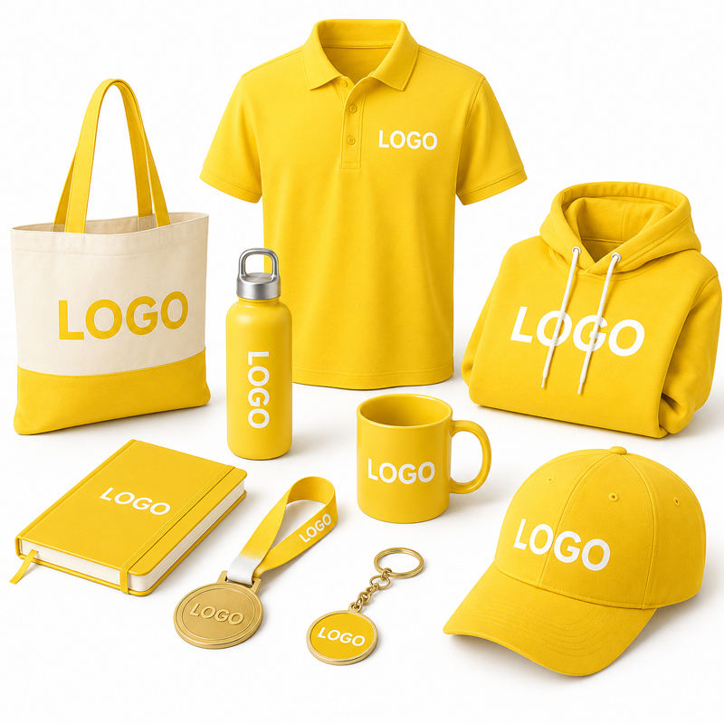 Promotional Stylish Gift Set Customized Merchandise T-Shirts and Notebooks for Memorable Marketing for Marathon Competition